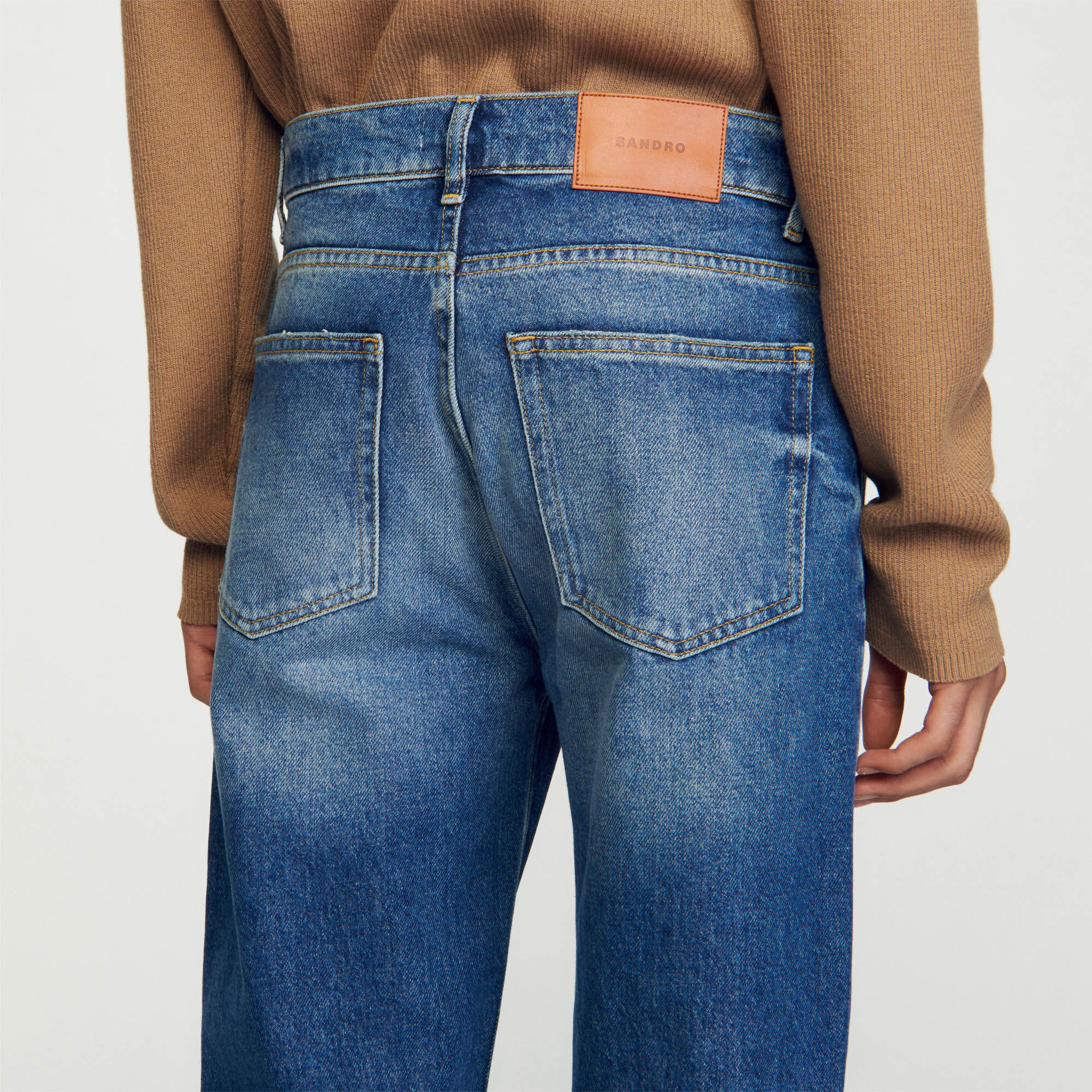 Sandro hotsell jeans homme