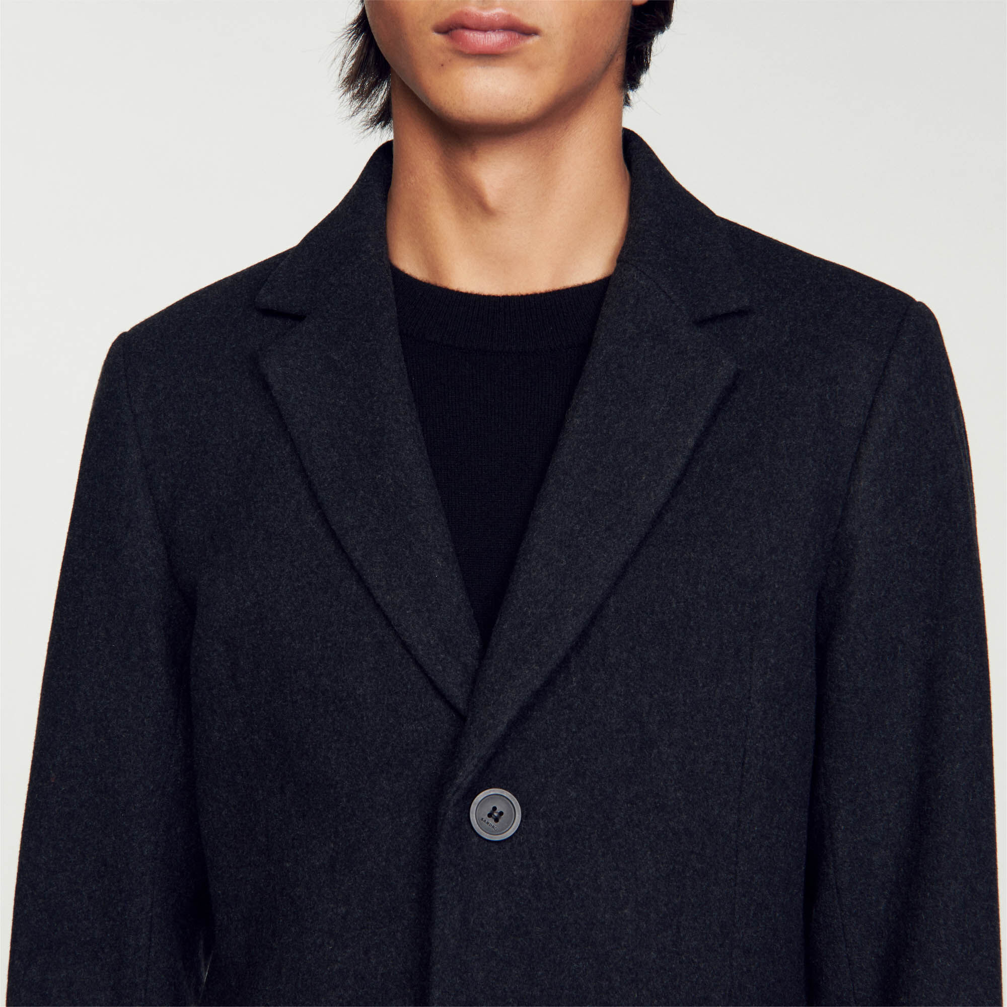 Sandro hotsell homme manteau