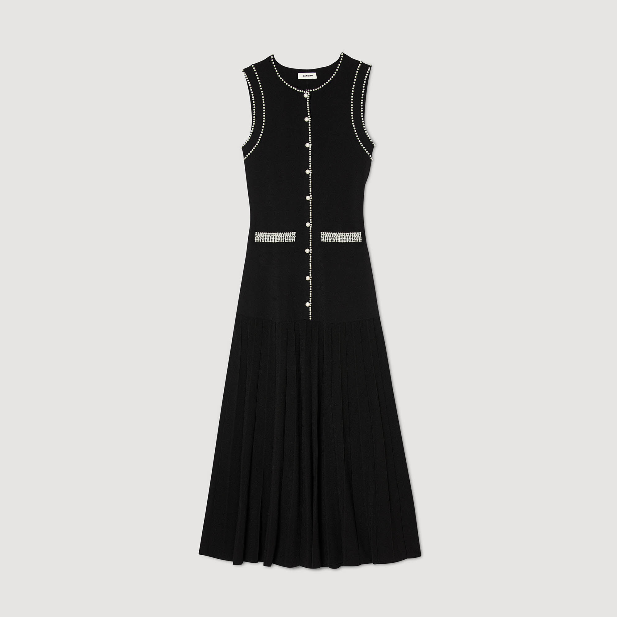 Sandro black dress store