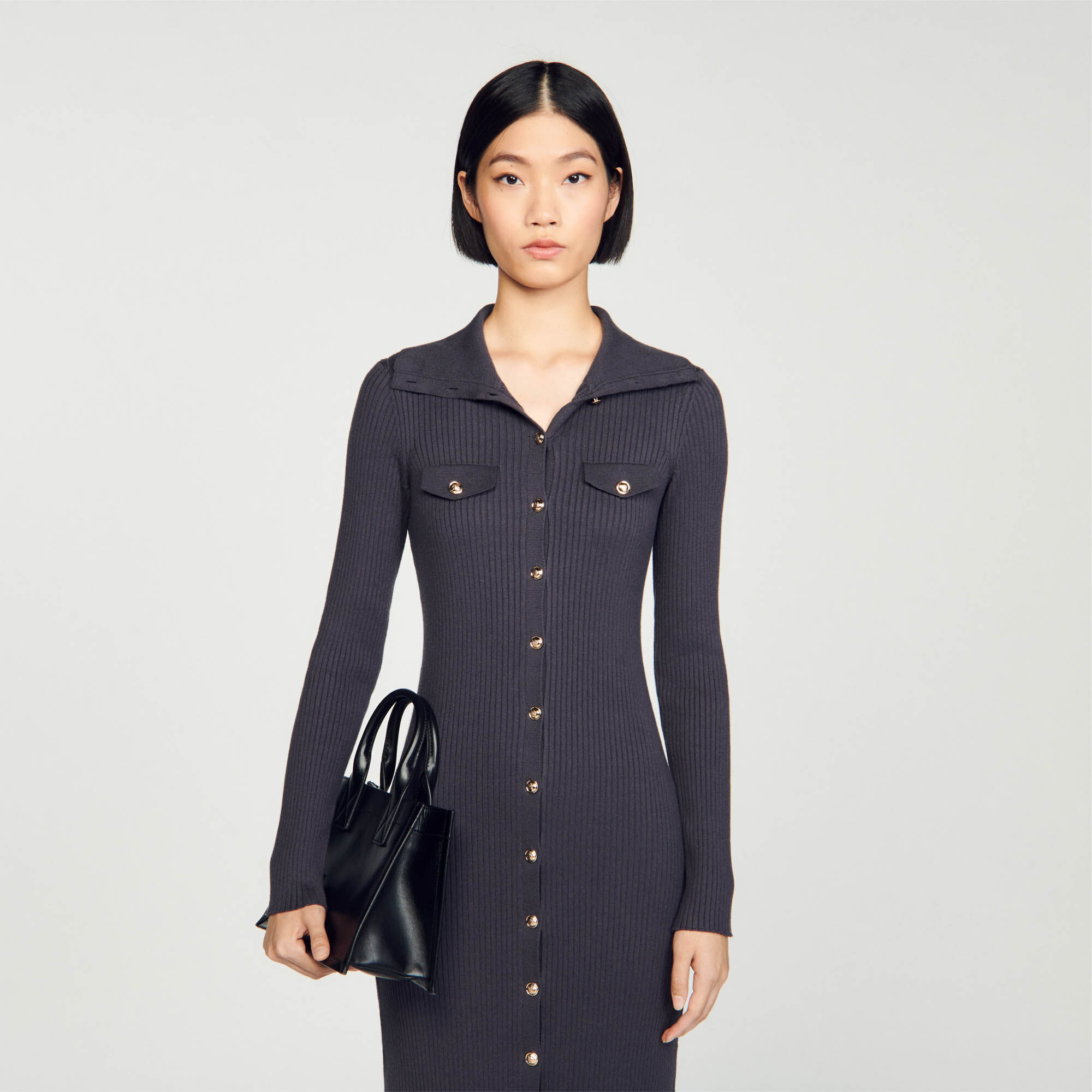 Sandro outlet robe longue