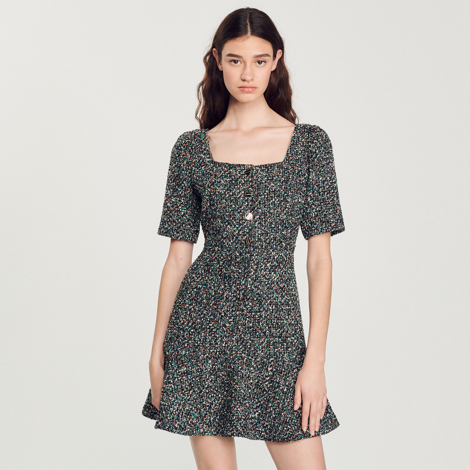 Short tweed dress Select a size and Login to add to Wish list