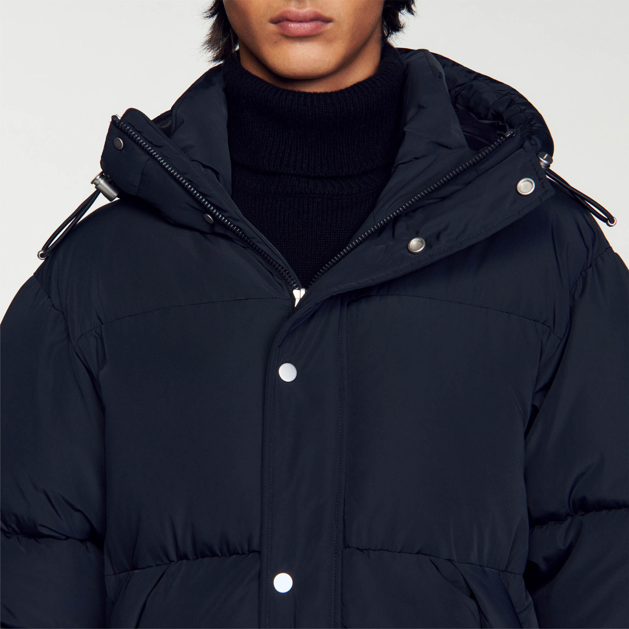 Parka trois sales quart homme