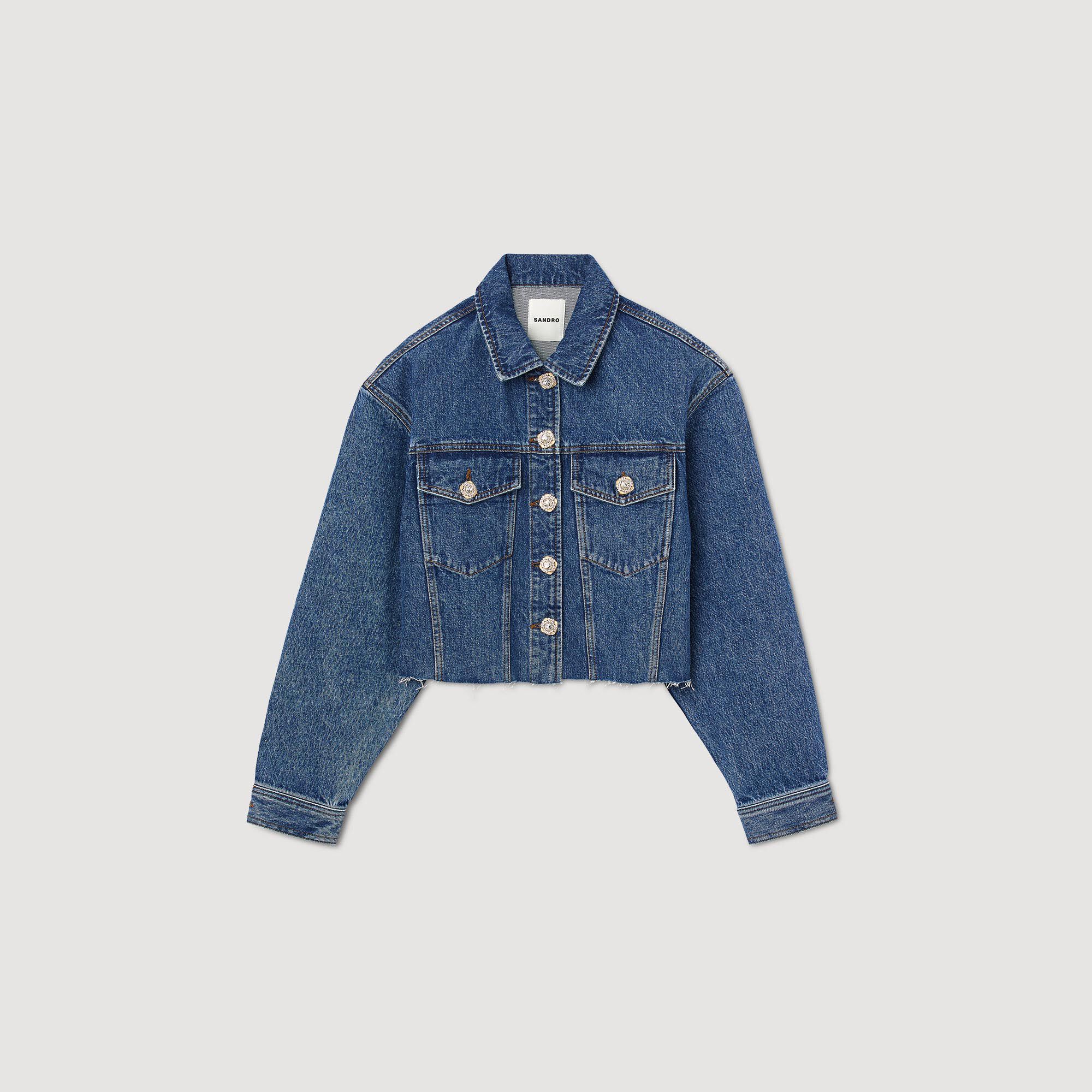 Denim jacket clearance sandro