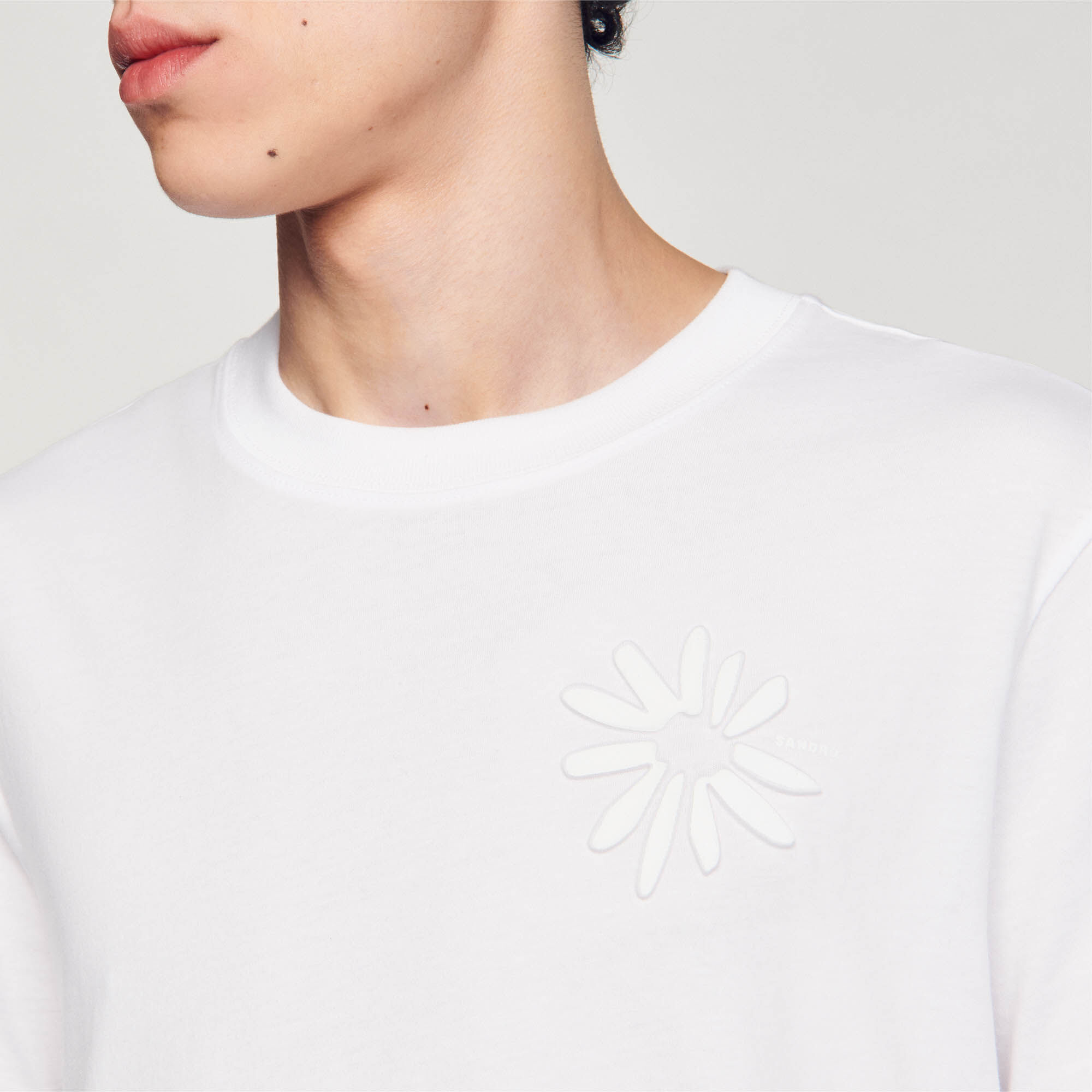 Cotton flower T shirt