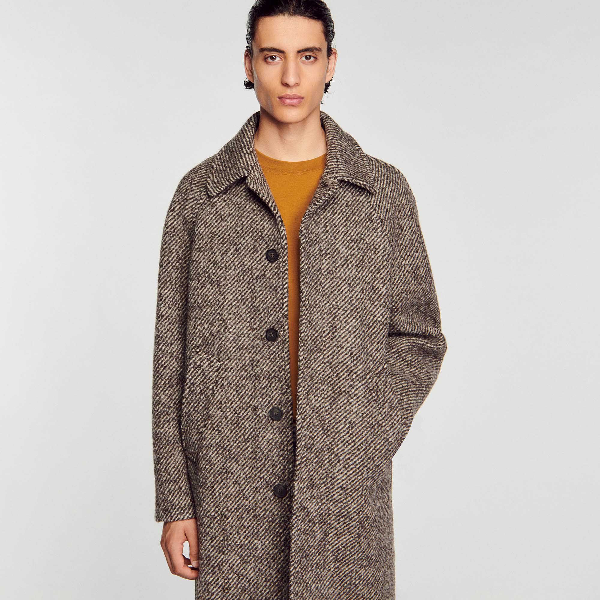 Manteau en laine SHPMA00307 Manteaux Blousons Sandro Paris