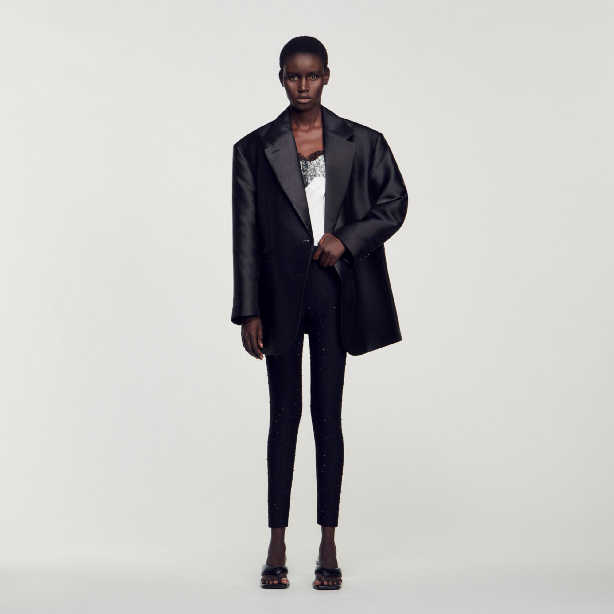 Veste costume online oversize femme