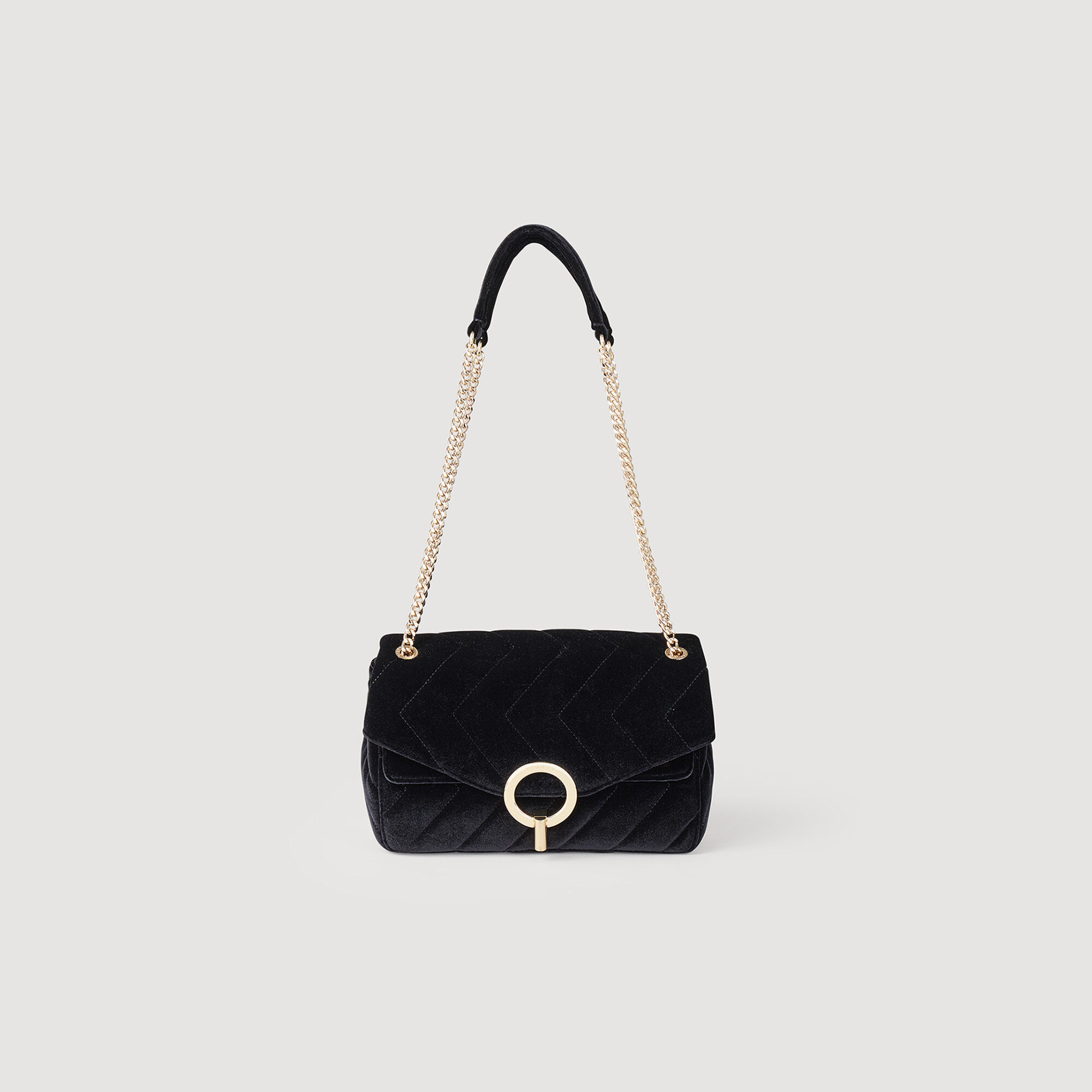 Sac yza SFASA00165 Noir Tous les Sacs Sandro Paris