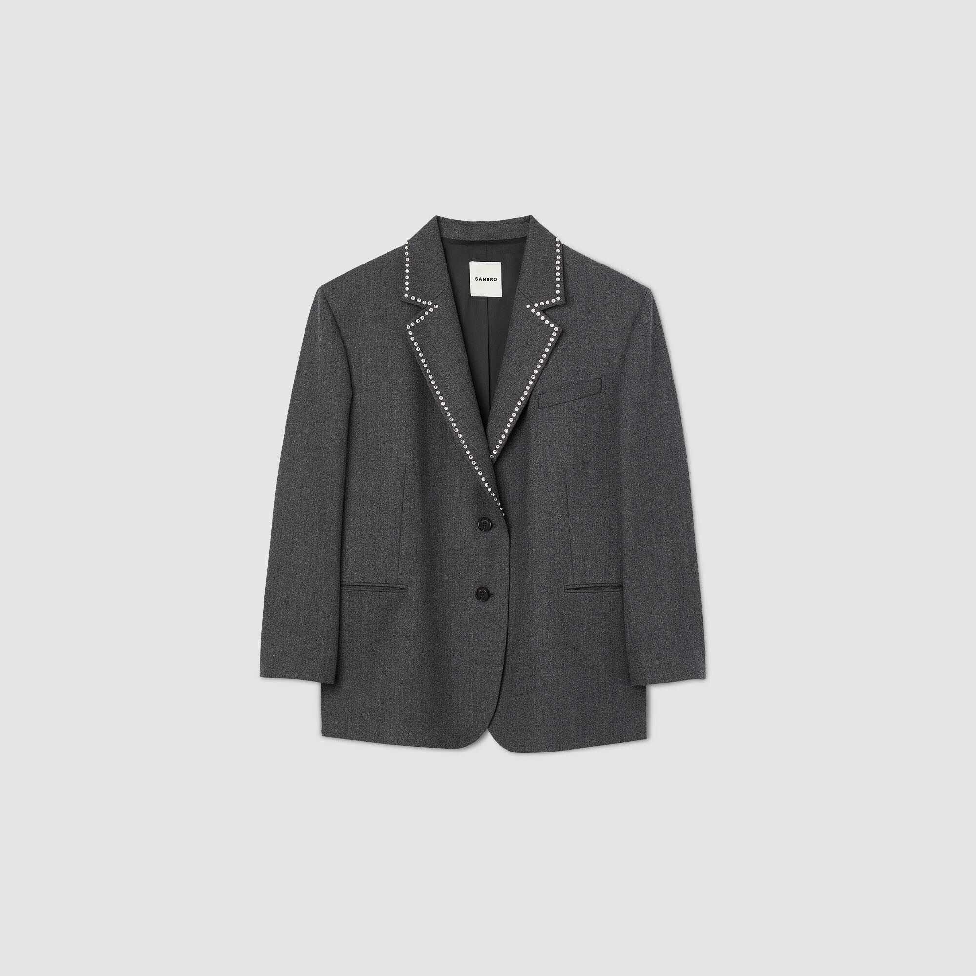 Rhinestone suit jacket