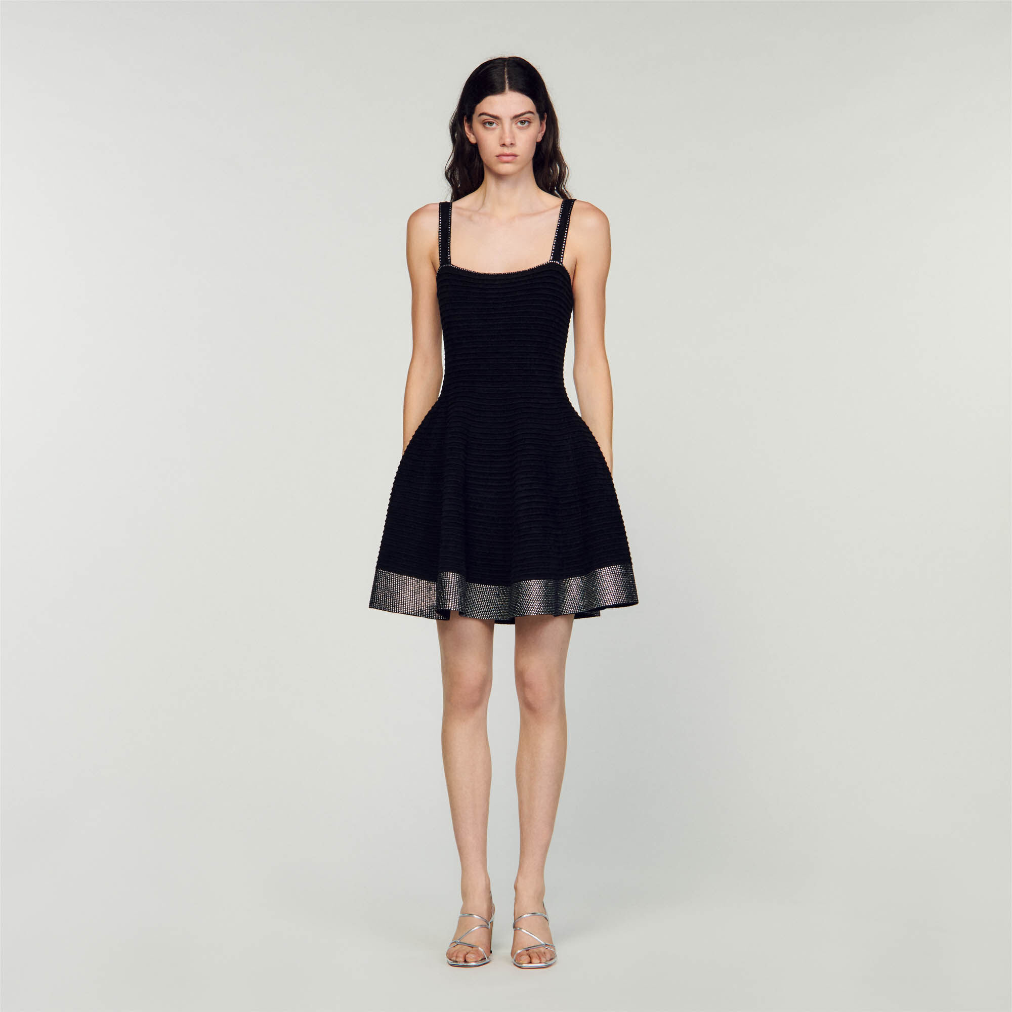 Sandro clearance black dress