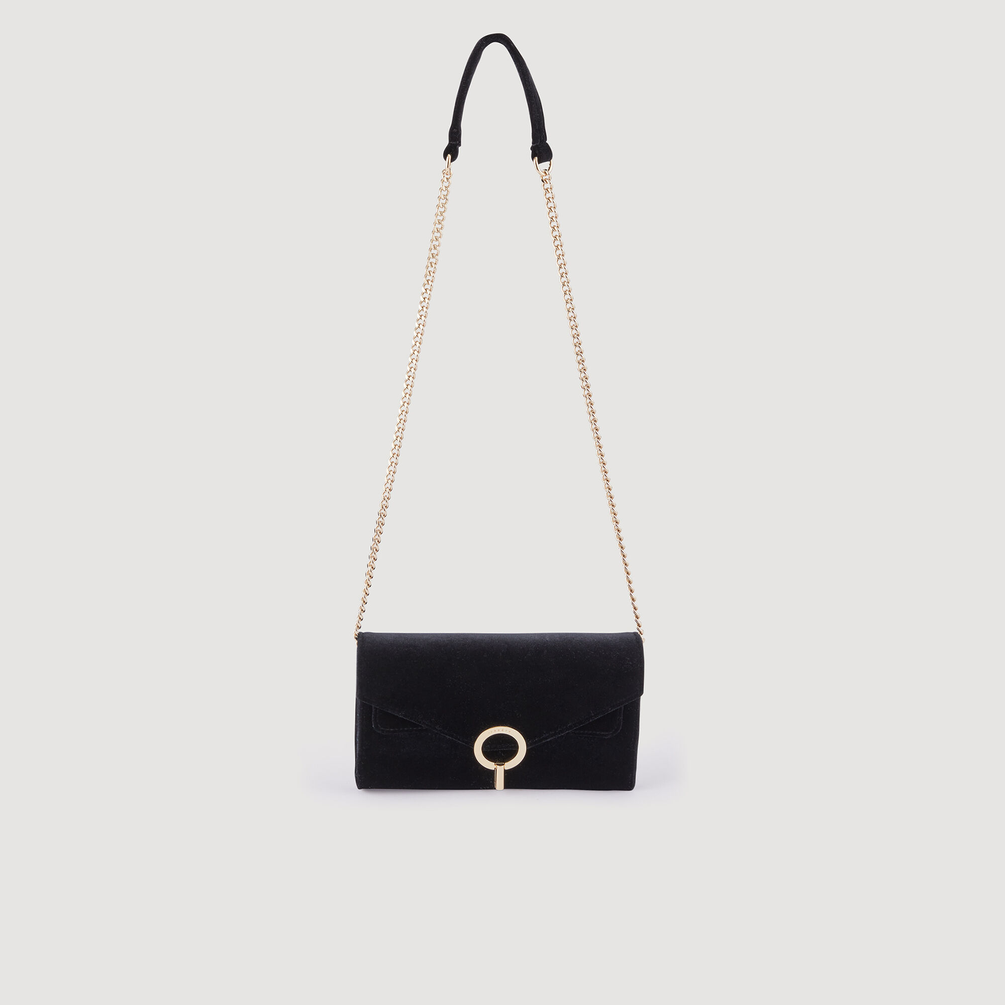 Sac pochette en velours