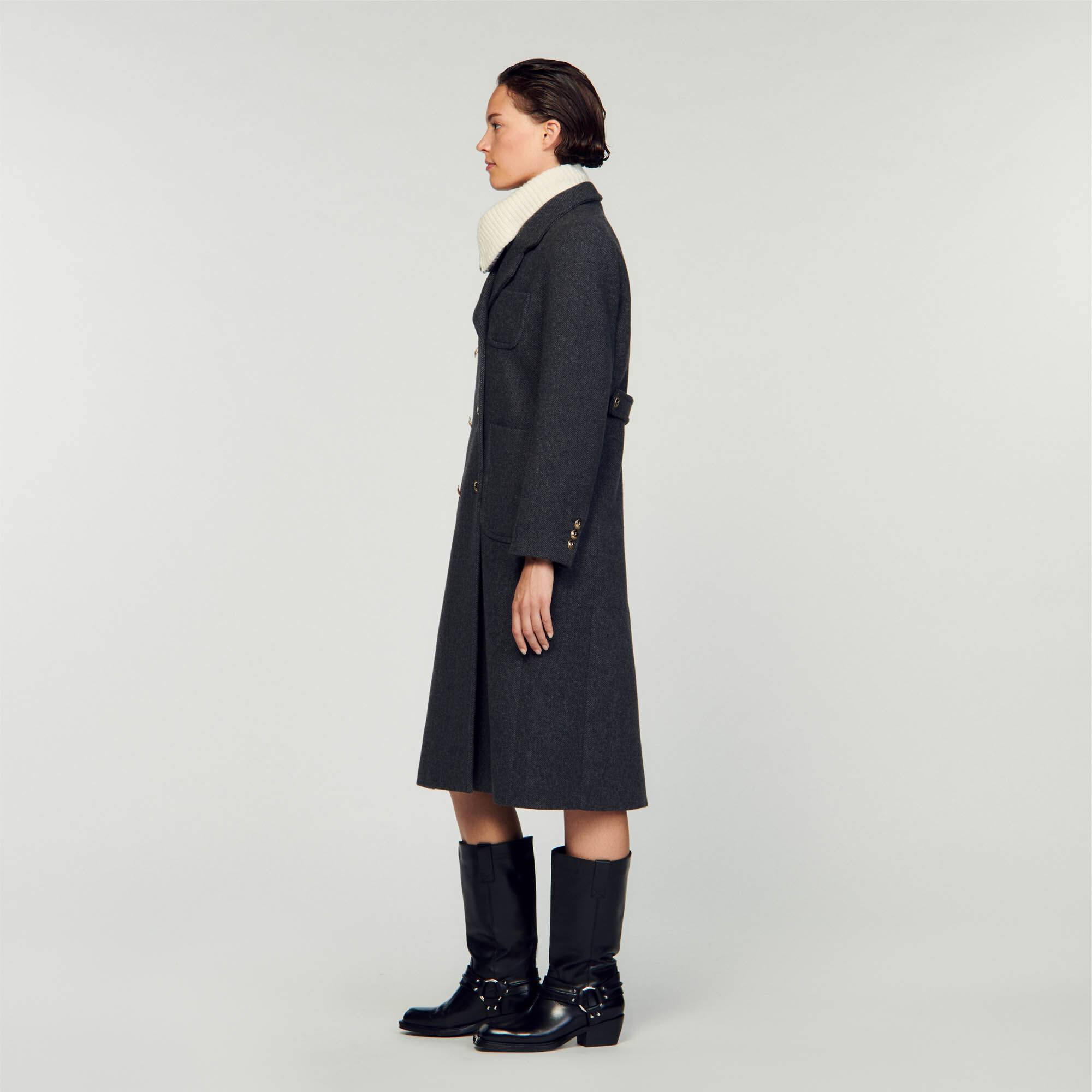 Manteau shop sandro femme