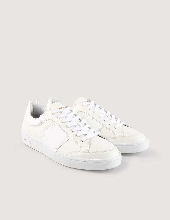 Low-top trainers white Homme