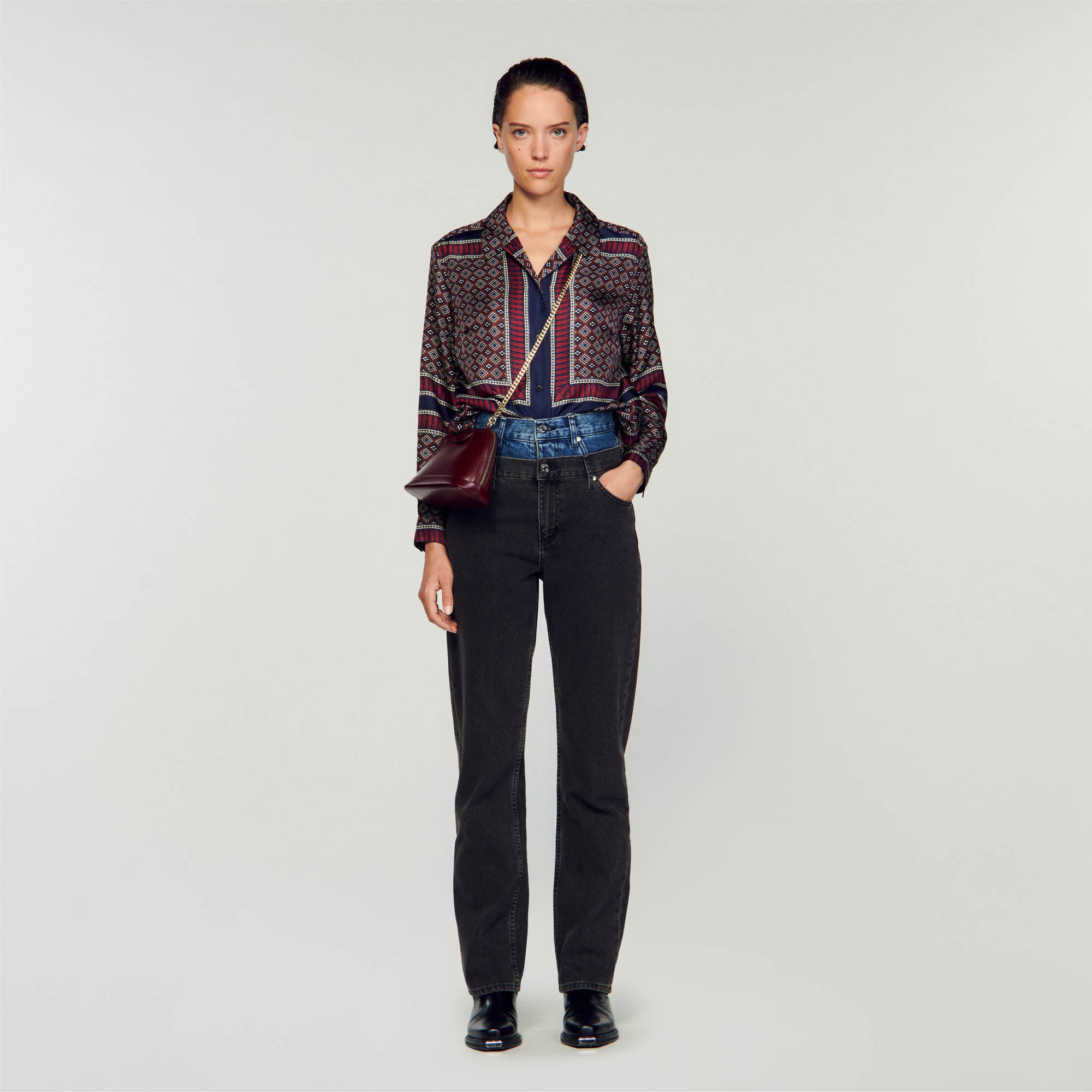 Chemise femme sandro store