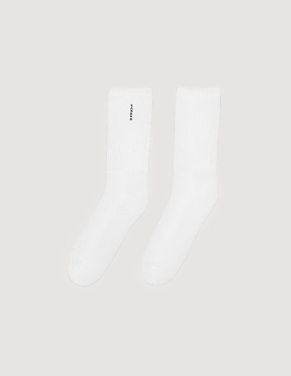 Cotton socks white Homme
