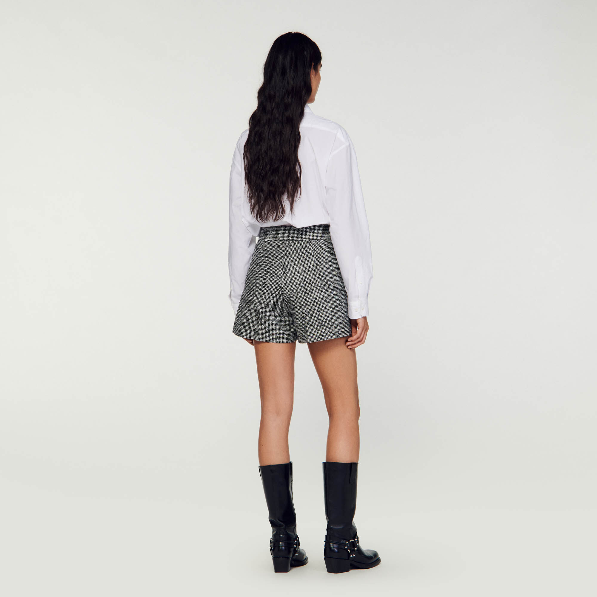 Jupe short pied outlet de poule