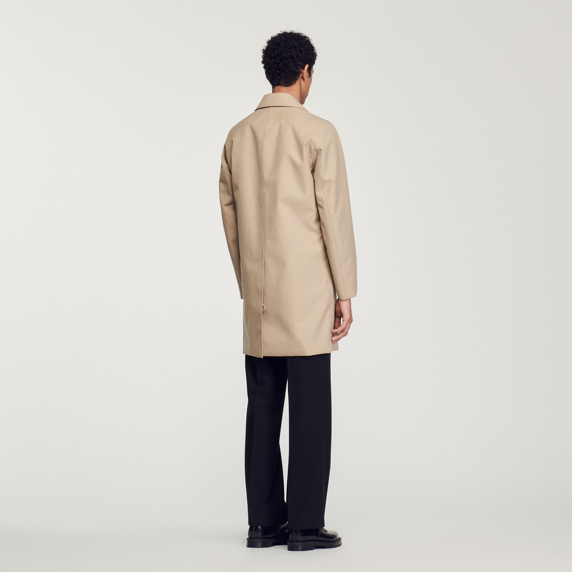 Imperméable beige homme clearance