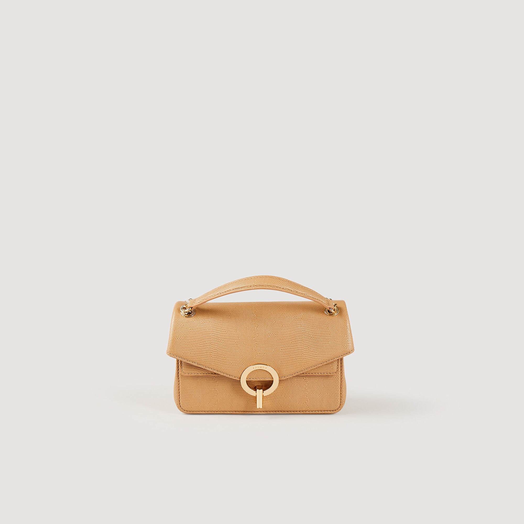 Sac cuir beige online femme