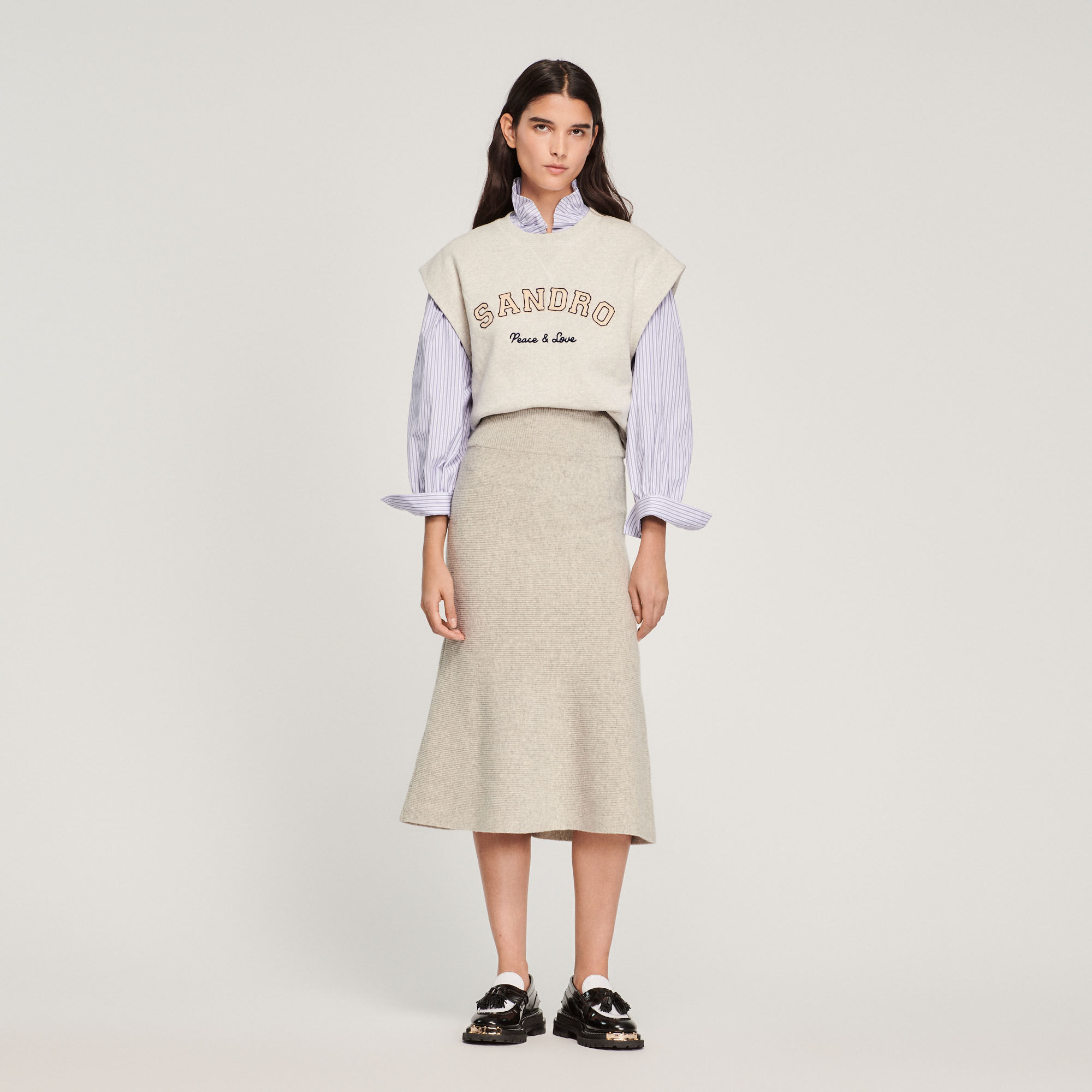 Jupe longue sandro deals
