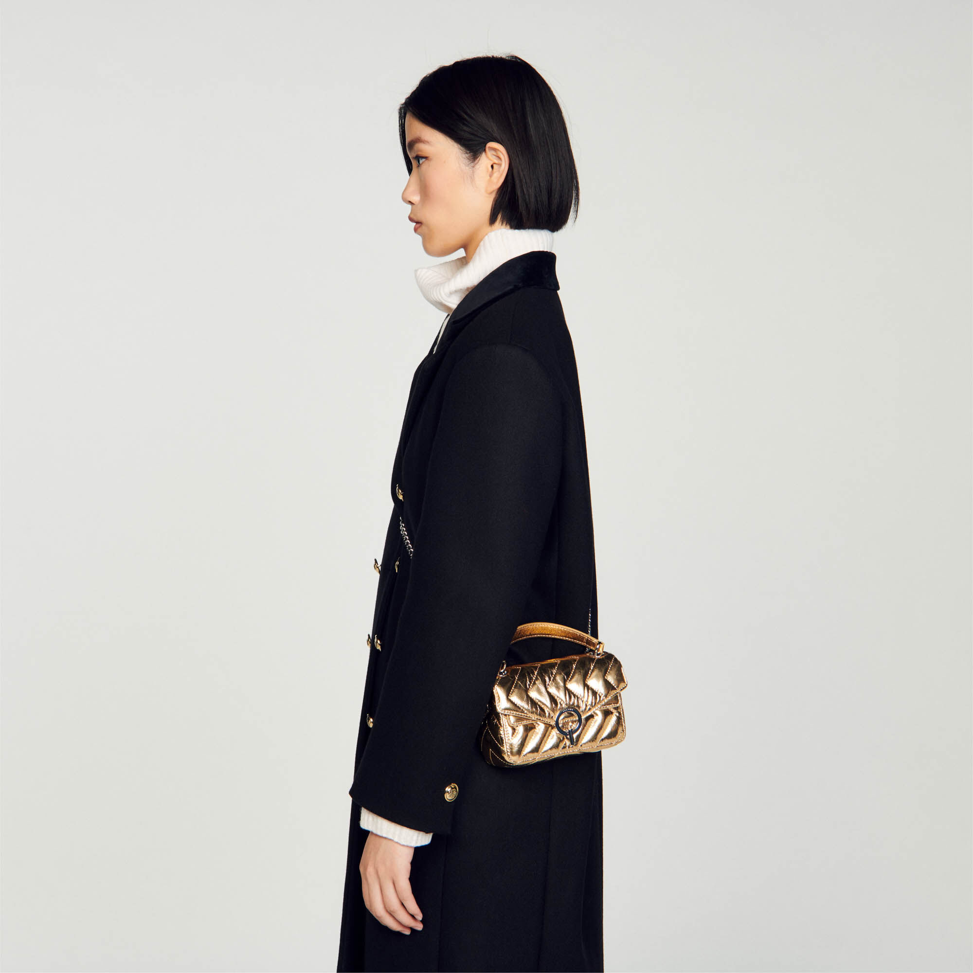 Mini Sac Yza en cuir m tallis