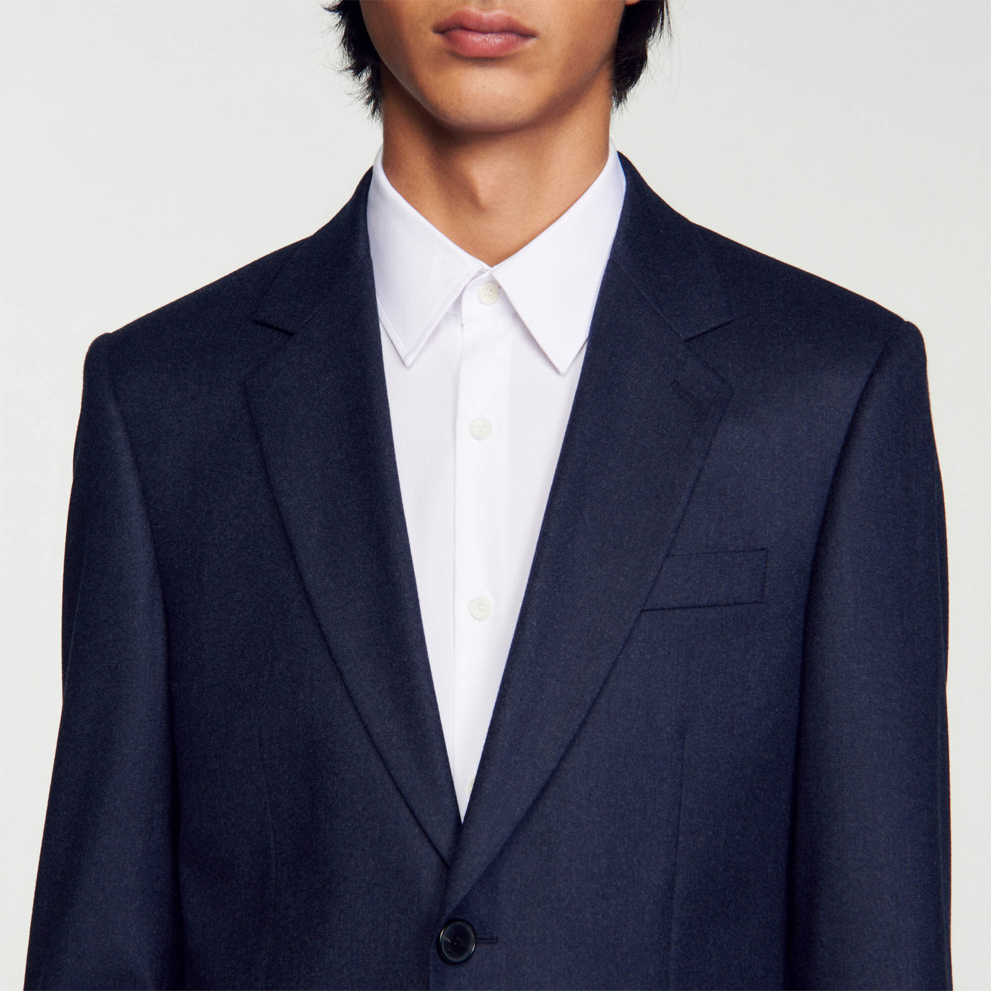 Veste sandro hotsell bleu marine