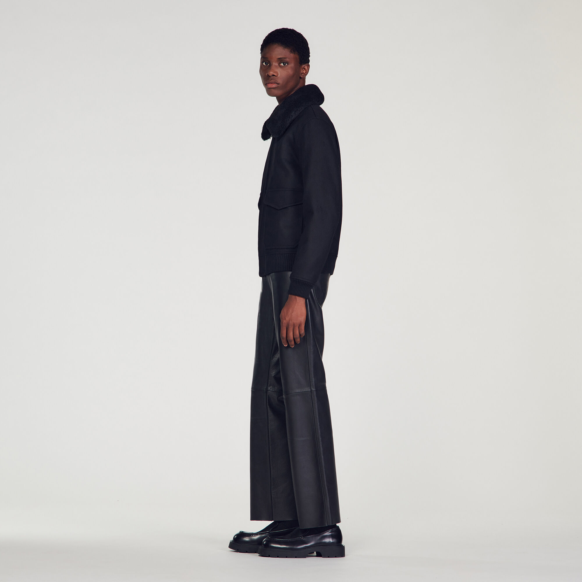 Blouson aviateur sandro sales