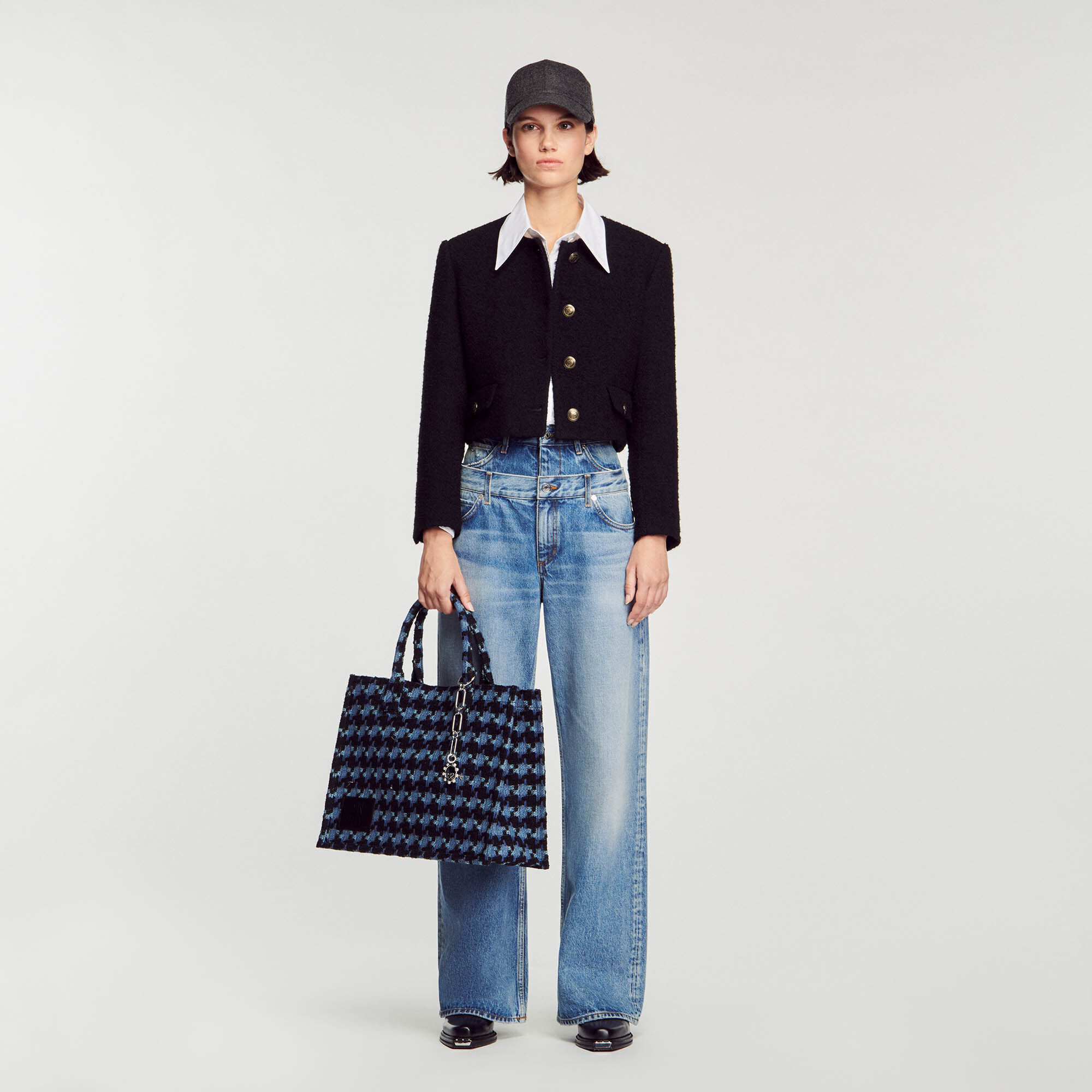 Sac sandro bleu best sale