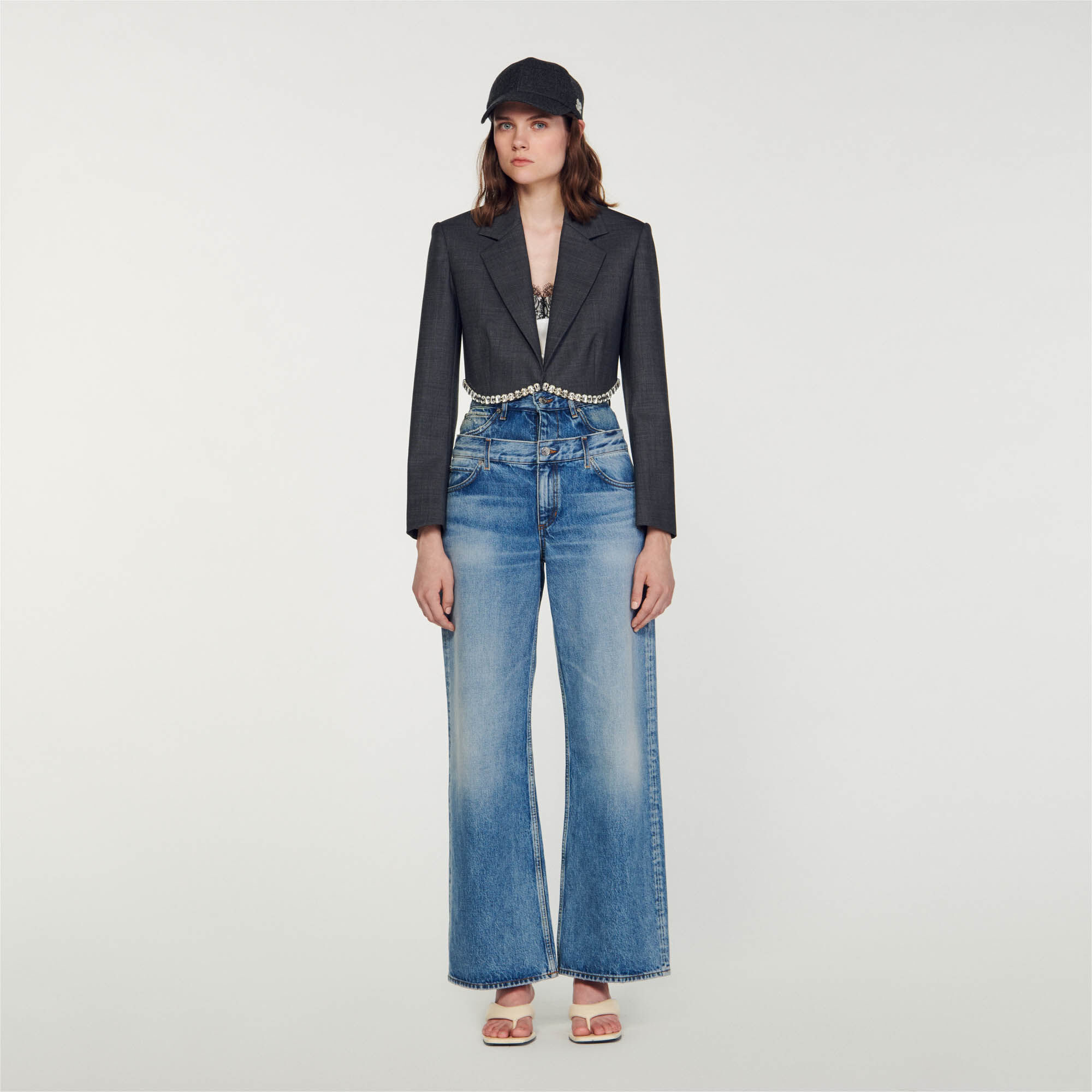 Tailleur court femme deals