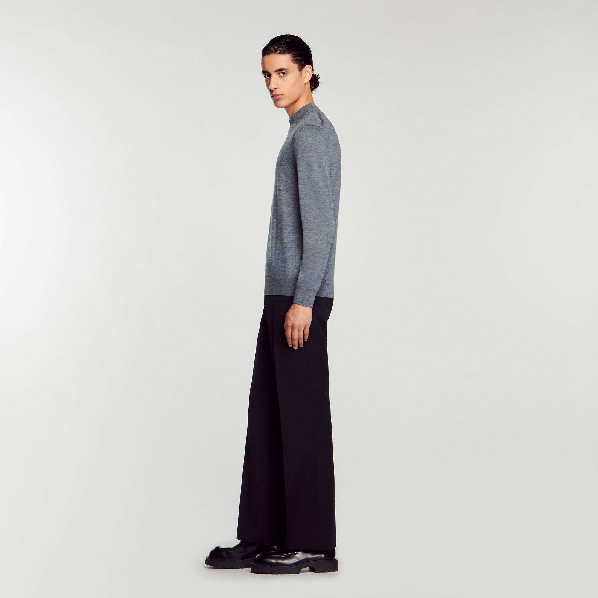 Pull col cheminée homme uniqlo deals