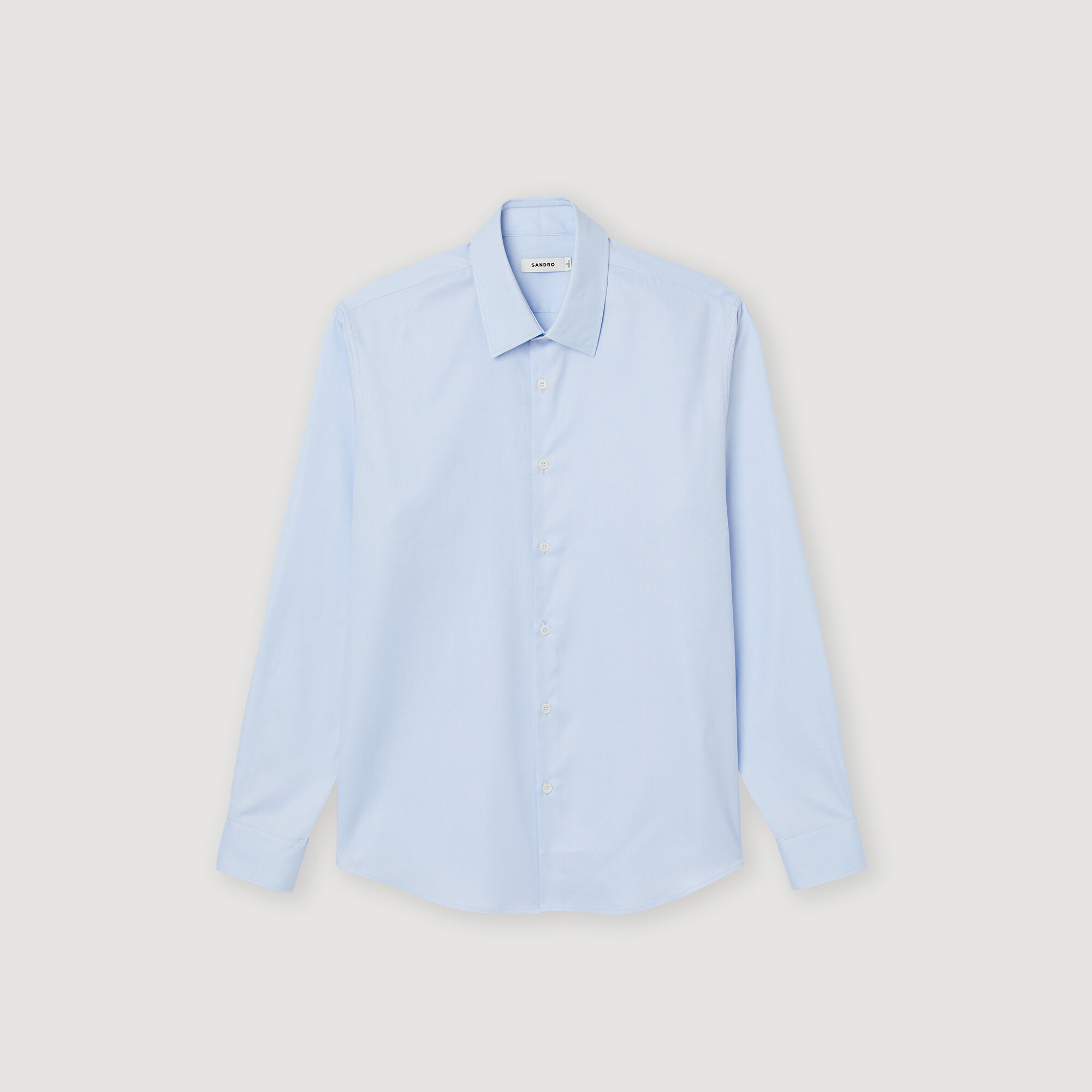 Chemise coupe classique en coton SHPCM00896 Chemises Sandro Paris