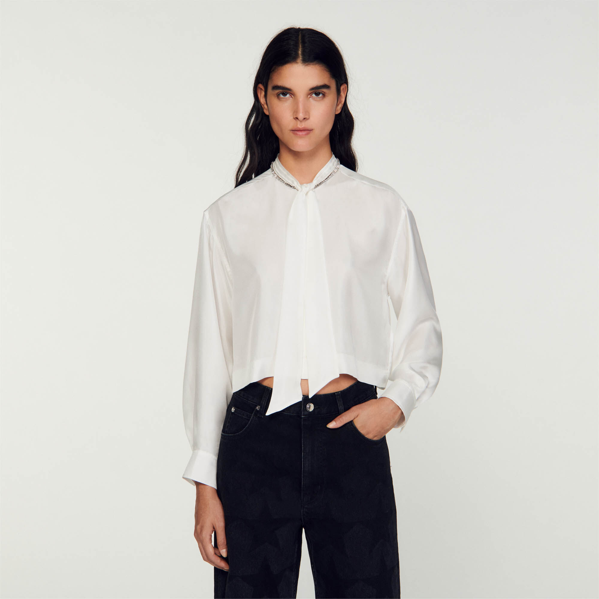 Chemisier new arrivals femme sandro