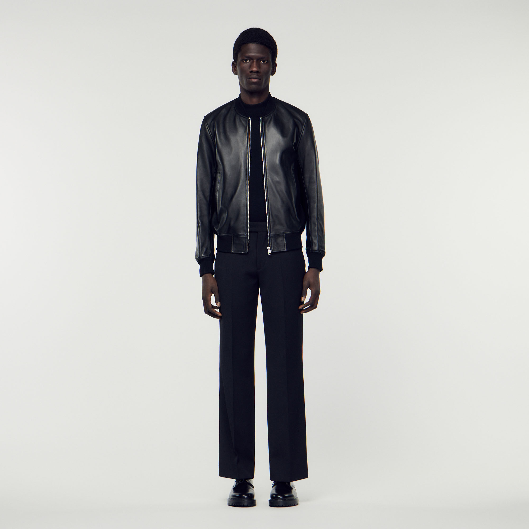 Leather Jackets - Men - Sandro Paris