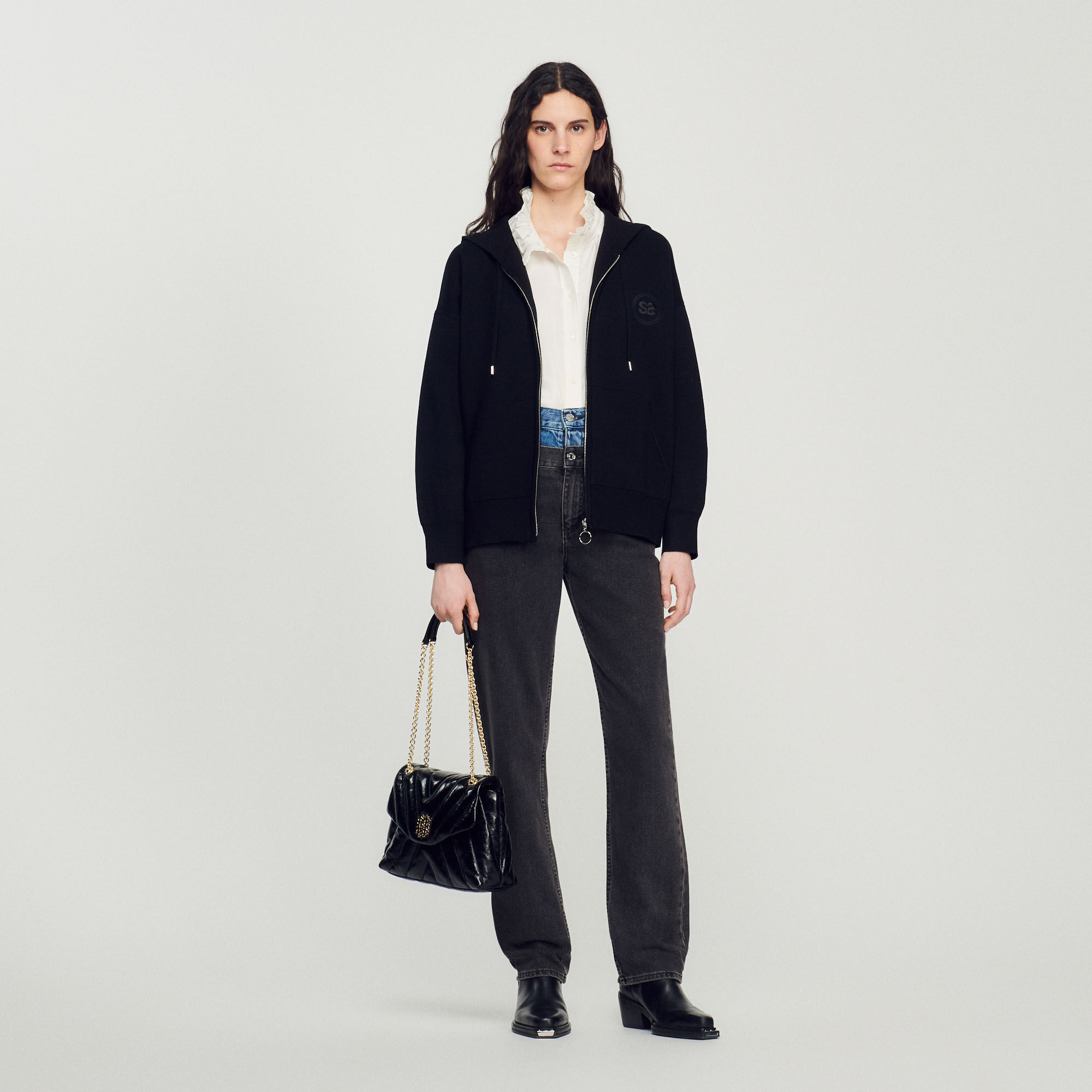 Sac sandro noir deals