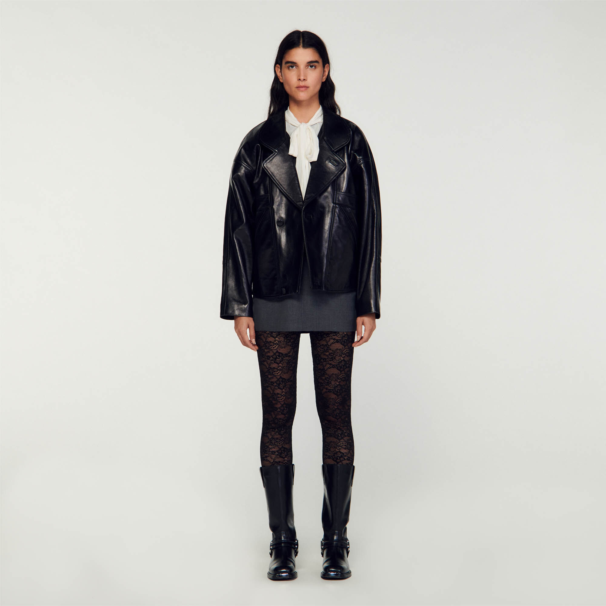 Legging dentelle outlet femme