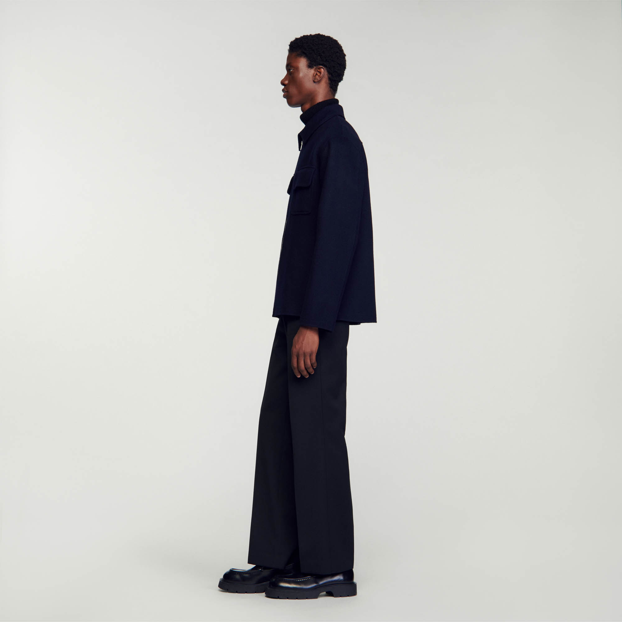 Sandro wool jacket outlet