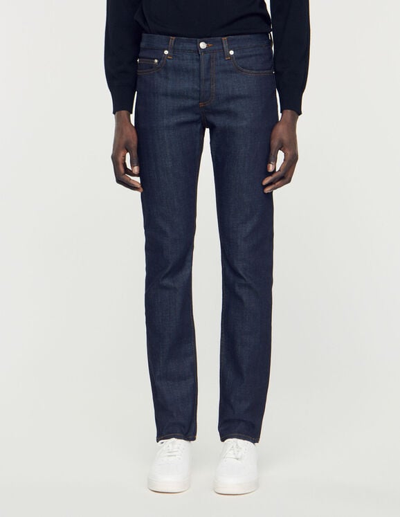 Waterless narrow cut jeans SHPJE00131 Raw-Denim - Jeans