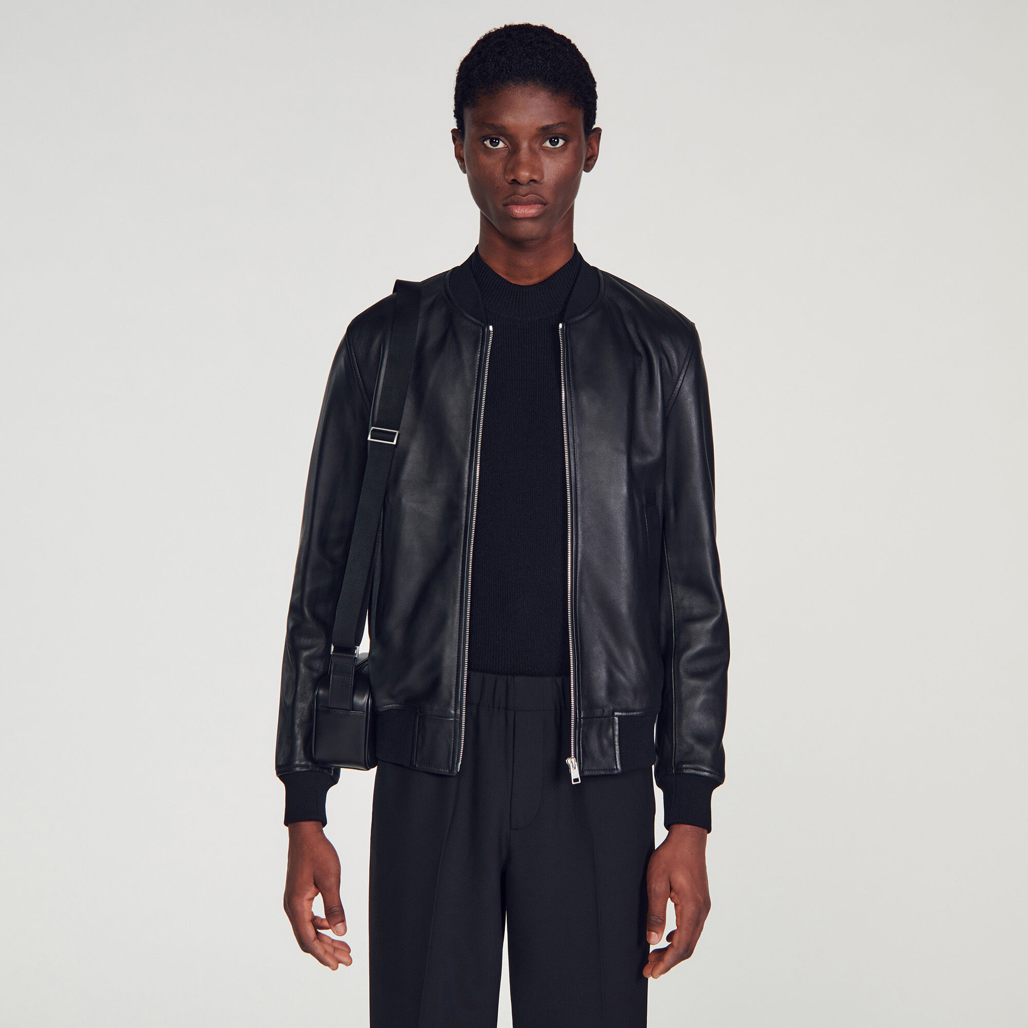 Blouson en cuir