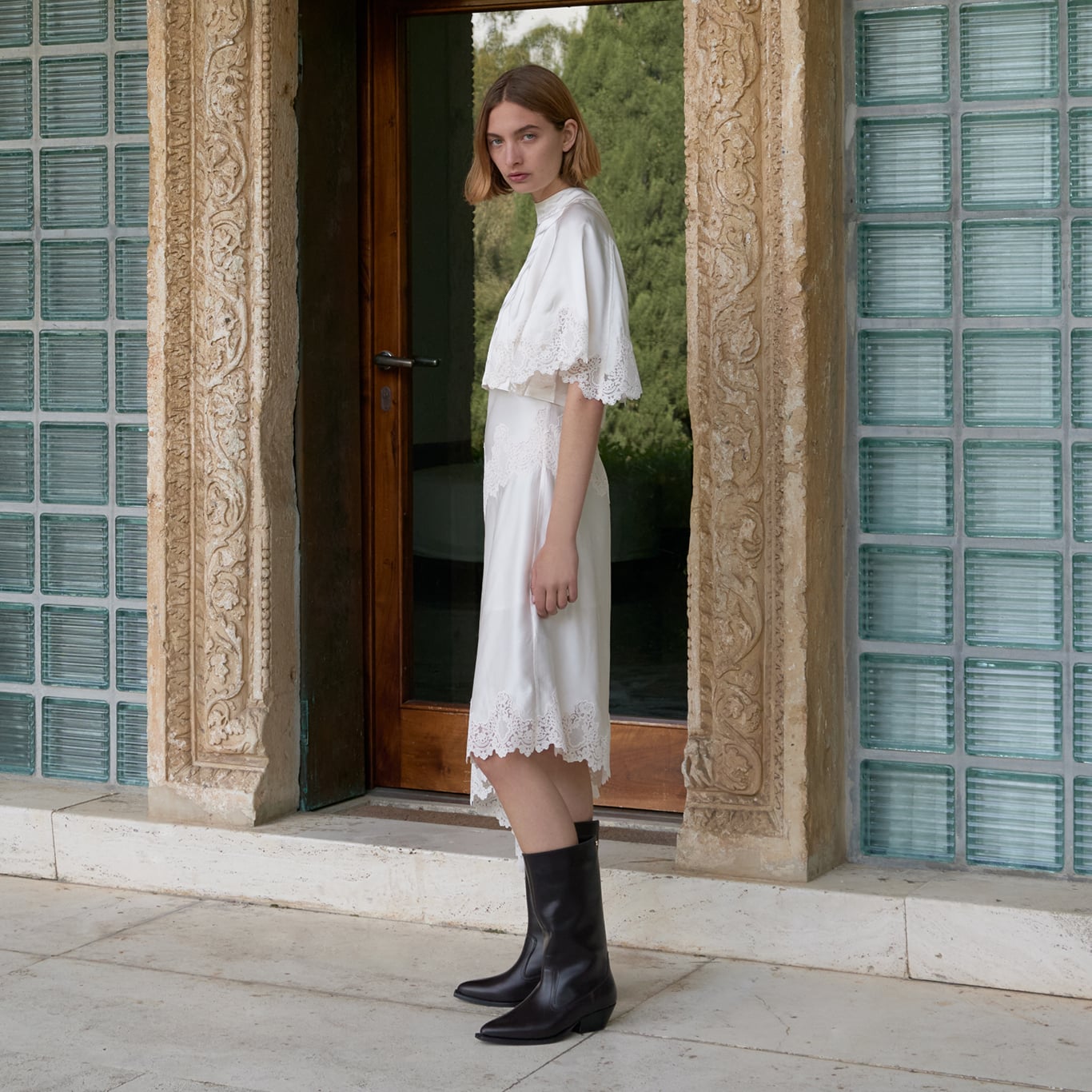 Sandro Paris Satin Dresses and Outfits